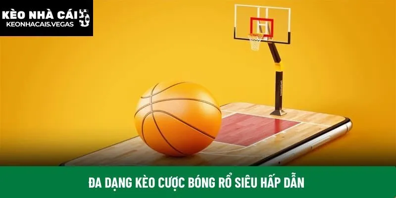 Đa dạng kèo cược bóng rổ siêu hấp dẫn