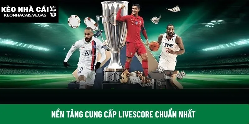 Nền tảng cung cấp livescore chuẩn nhất
